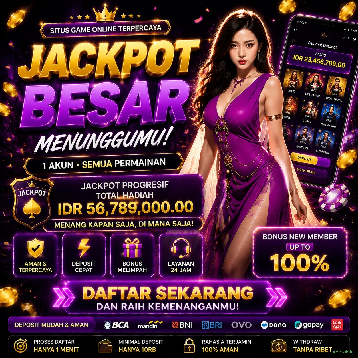 Mengenal Fitur Menarik di Situs meriah4d